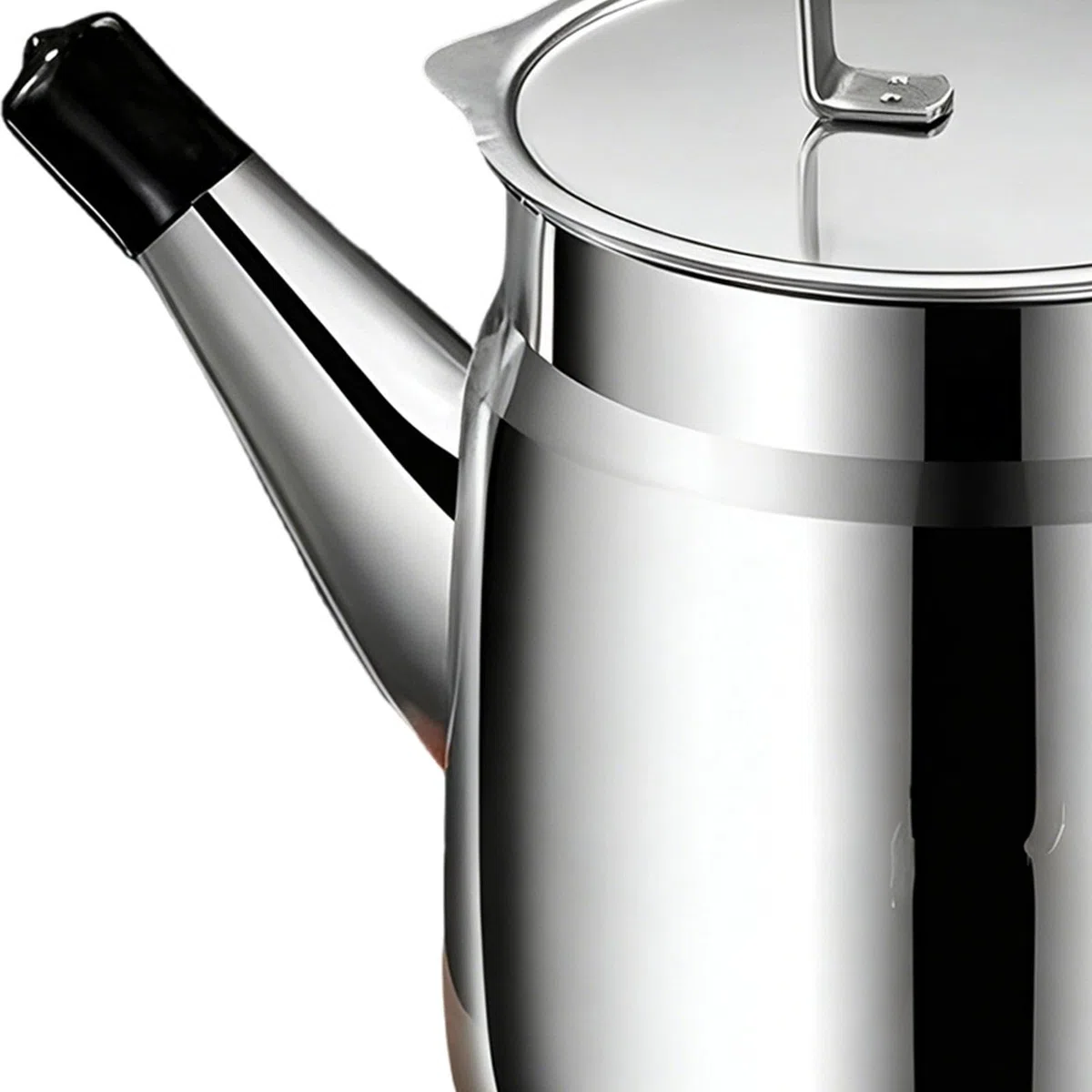 Genérico Recipiente para grasa de tocino con colador | 2 litros de acero inoxidable,Ahorrador de Grasa de Cocina con Colador - para hogar, cocina, restaurante, camping, exterior y freír