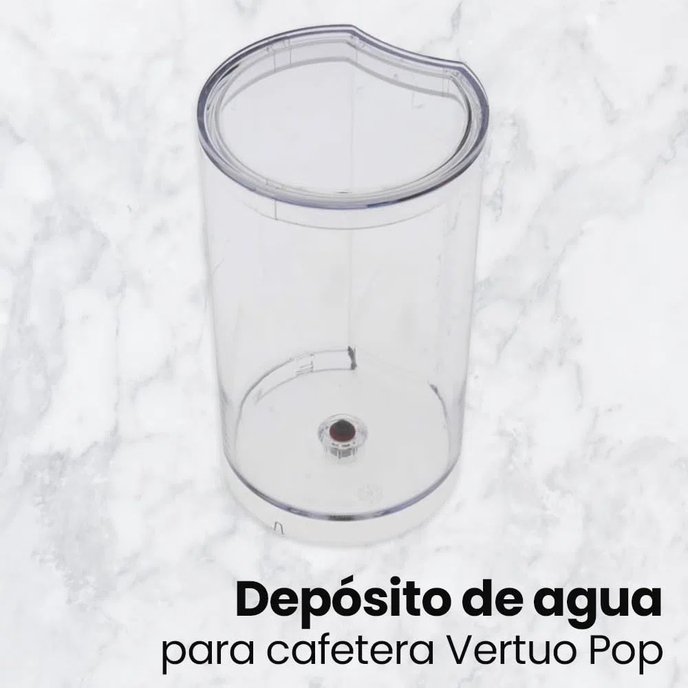 Anakel Home Repuesto Depósito de Agua Completo MS-208975 compatible con Cafetera Vertuo POP XN920110, XN920510, XN920410 | Incluye Tapadera