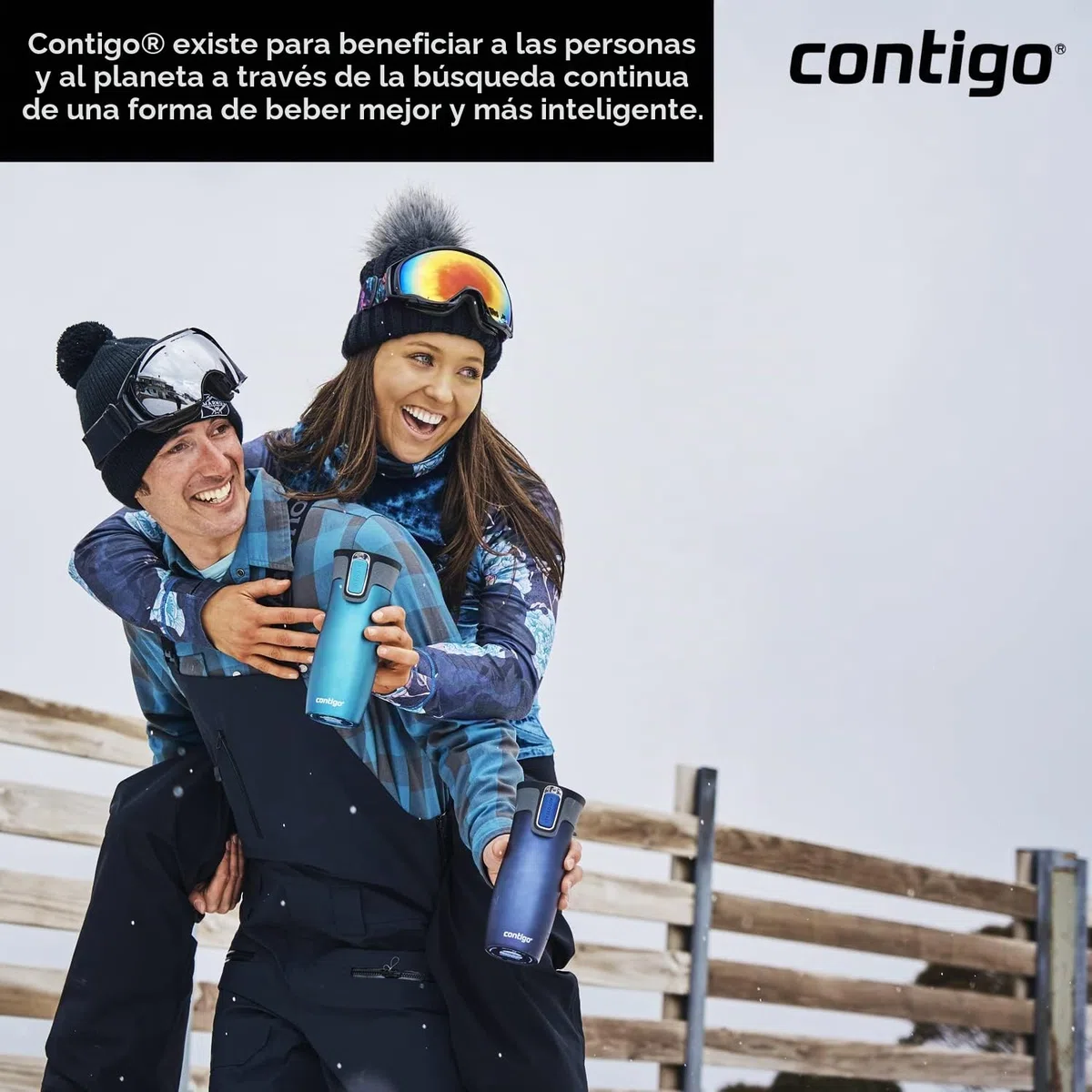 Contigo West Loop Autoseal vaso térmico, vaso aislante de acero inoxidable, termo para café, sin BPA, vaso de viaje antiderrame con tapa de fácil limpieza, mantiene el calor hasta por 5 h, 470 ml