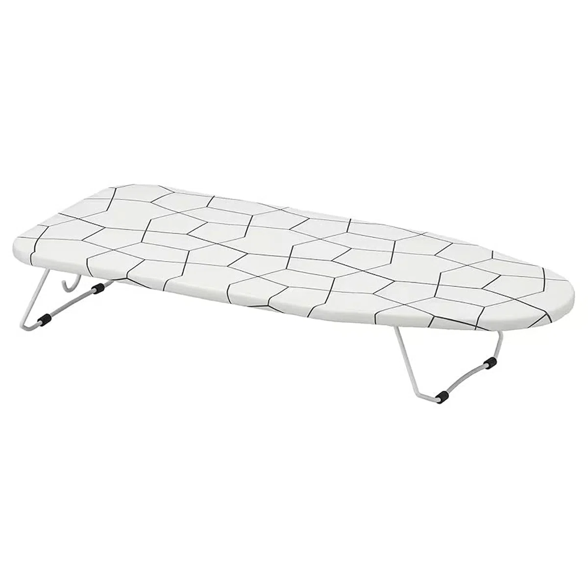 IKEA Tabla de Planchar Mesa, Poliéster, Blanco, 74x32x3 cm