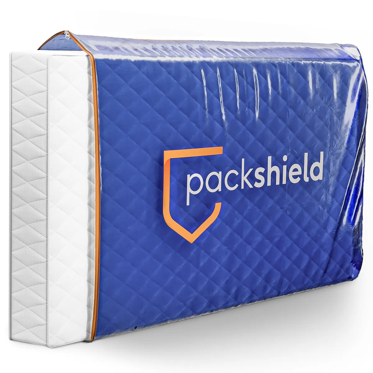 Funda Protectora de Plástico para Colchón 90x200 cm - con Cremallera - Bolsa resistante para Mudanza, Almacenamiento y Transporte - Impermeable, Antichinches, Grosor 30 cm