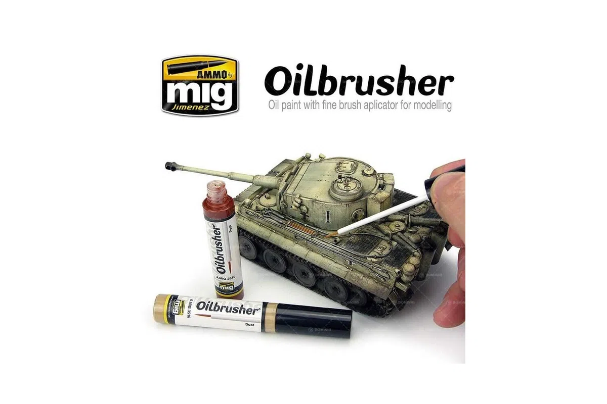 Ammo MIG-3500 - Cepillo de Aceite Negro