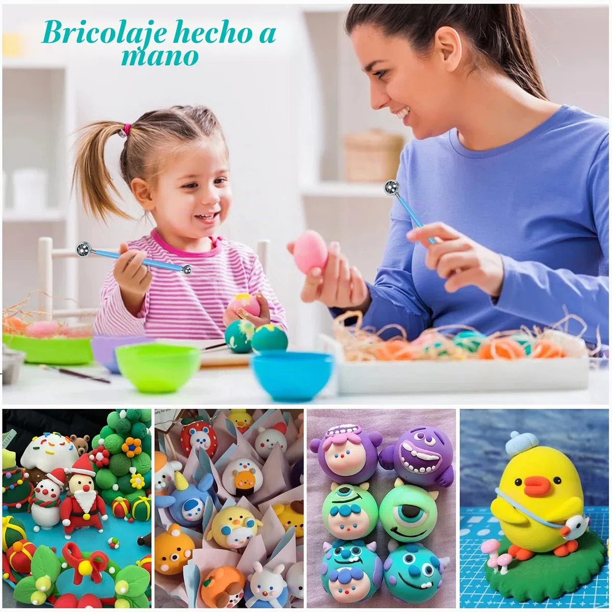 Herramientas de escultura,37pcs Herramientas de Arcilla, herramientas de modelado,Herramientas Arcilla para arcilla,cerámica,obras de arte y manualidades navideñas