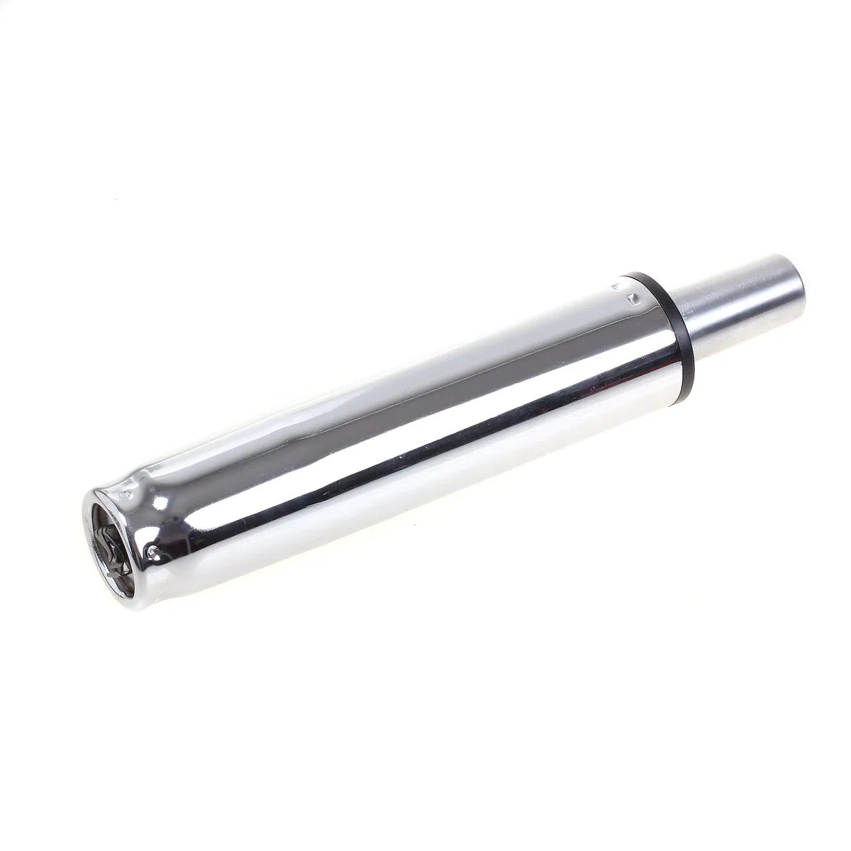 TUKA Muelle de Gas para Silla de Oficina y Taburete, 200mm Cilindro, 260-380mm Longitud Total, Repuesto Cilindro Elevador de Gas, Resorte Amortiguador de Gas, Cromo, Plata, TKD5202-120
