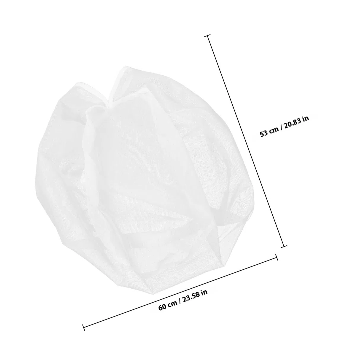 LABRIMP Forro Interior para Sofá Perezoso, Relleno de Tela Transpirable 45x25 Cm, Reemplazo Suave y Desmontable para Puff, Accesorio Funcional para Sala y Oficina