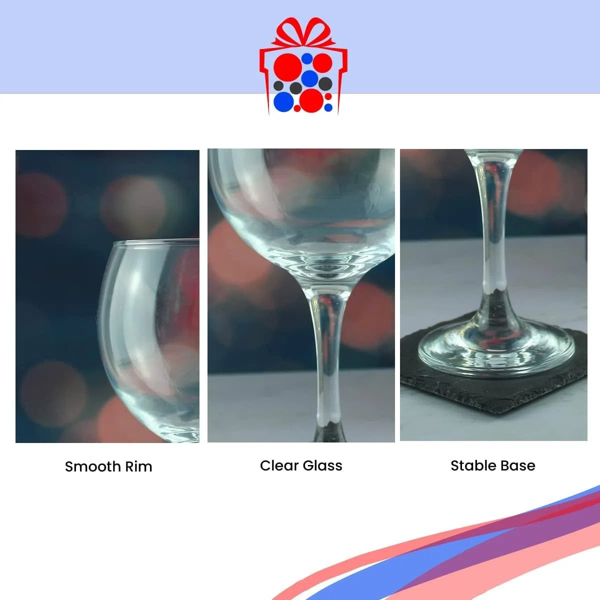 All Things Personalised Copa Gin Tonic Personalizada 640 ml - Gin Vaso Balón con Grabado Láser, Nombre y Mensaje - Diseño Copa también para Cócteles - Regalo Original Hombre y Mujer, Caja de Regalo