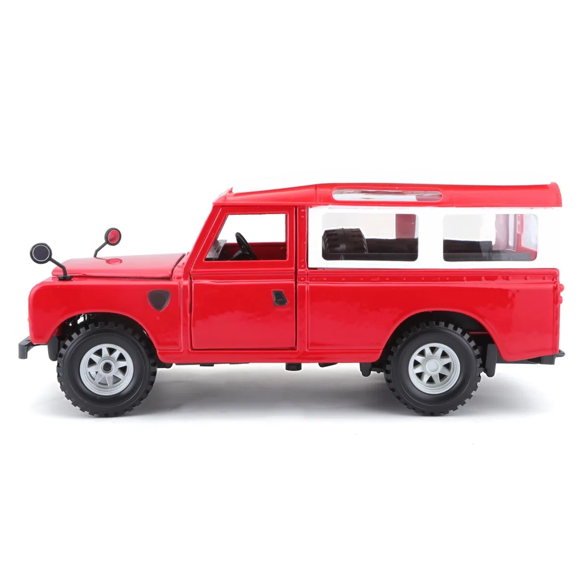 Bburago - Land Rover Series II, Color Rojo (18-22063) - Escala 1:24