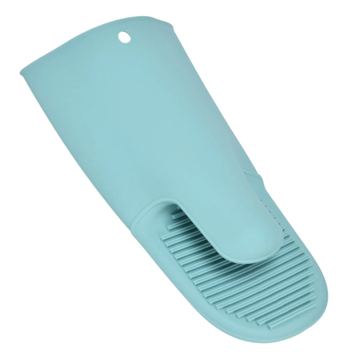 Guantes de Manopla para Horno, Manga Larga -40 ° C a 230 ° C Guantes Flexibles de Silicona con Aislamiento Térmico para Barbacoa para Cocina(Verde nórdico)
