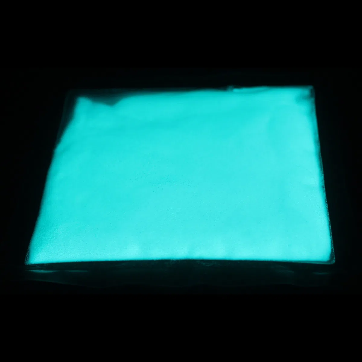 LUMENTICS Polvo luminoso superpremium verde azul 40 g – Polvo de color que brilla en la oscuridad – fluorescente e fluorescente. Pigmentos UV para bricolaje, resina, barniz, epoxi