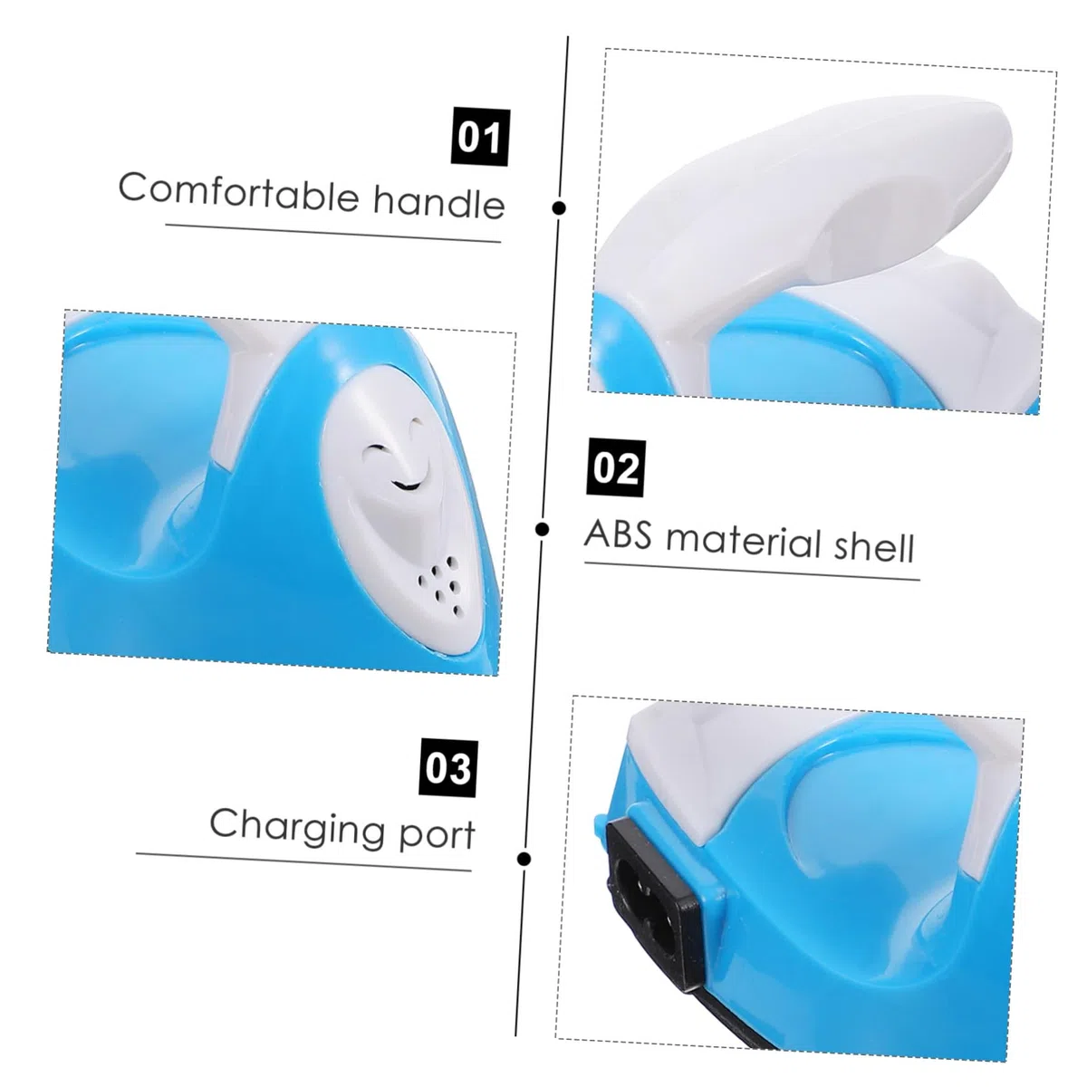 Mini Prensa de Calor Portátil Mango Cómodo y Protección contra Sobrecalentamiento para Transferencia Térmica en Vinilo y Pegatinas de Strass