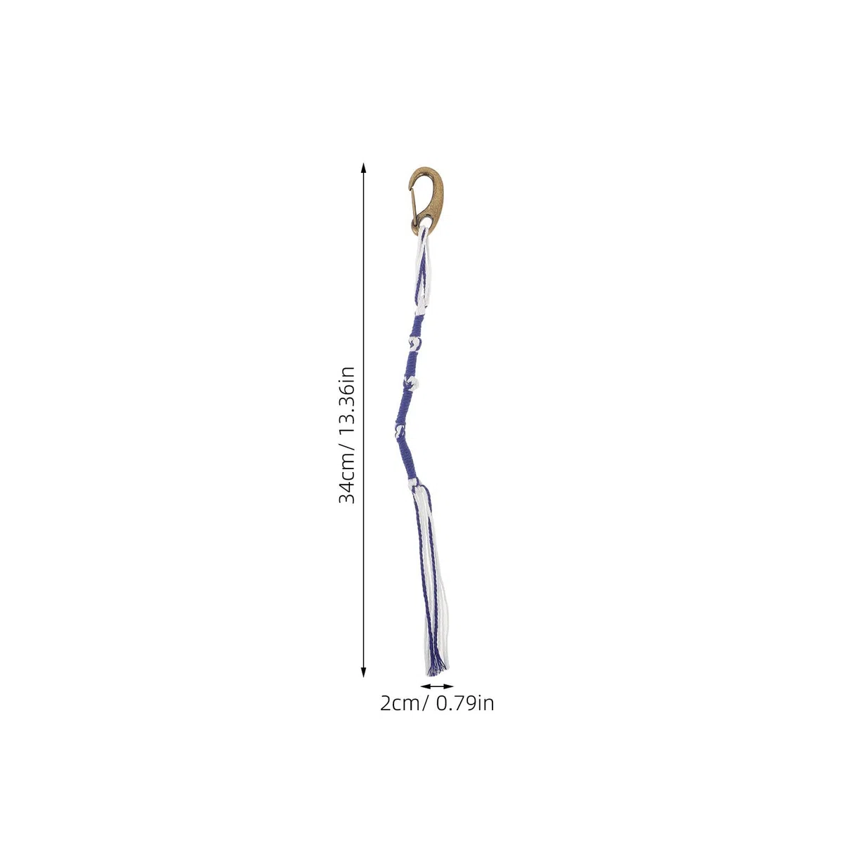 4 borlas Tzitzit para Talit judío (Manto de oración), Accesorios Azules y, Amuleto de bendición hebrea, Borla Tradicional para Hombre y Mujer.