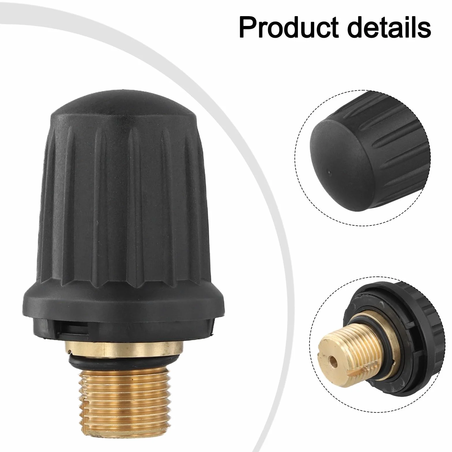 TapóN De VáLvula De Seguridad 4.590-105.0 Con Junta TóRica Para Karcher SC1 SC2 SC3 Series Limpiadoras A Vapor