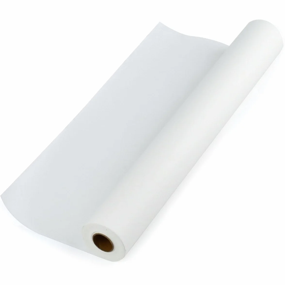 OTYMIOW Rollo Papel de Calco Dibujo 43 cm × 50 m Transparente Translúcido de 29 g/m² Papel de Boceto Rollo de PapelCalco para Plantillas de Modista para Bocetos y Calcos, Confección y Costura