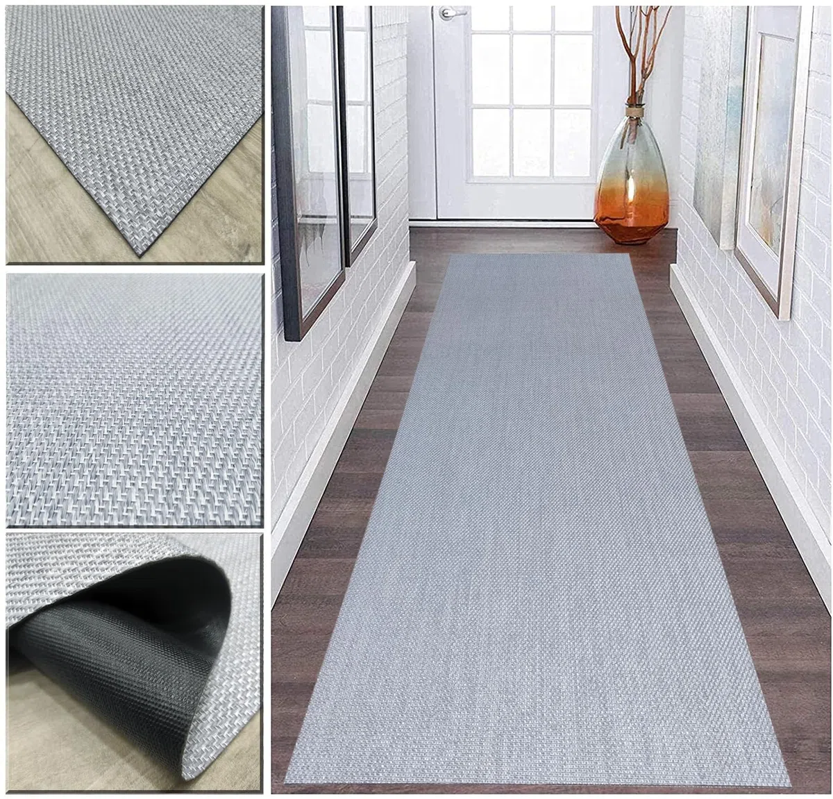 Tadi & Imperio1979 Alfombra Lavable - Vinílica para Pasillo, Exterior, Cocina, Salón y Recibidor