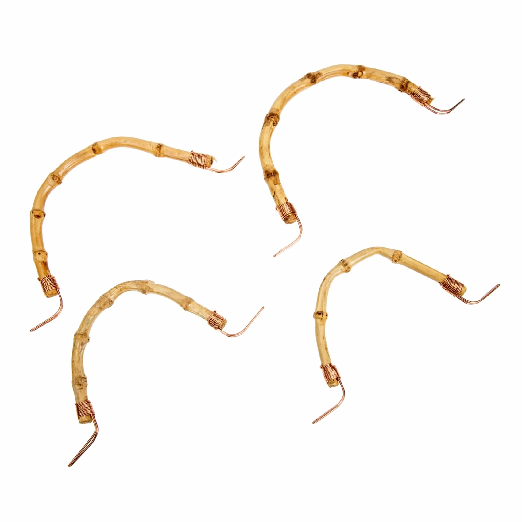 Alipis Accesorios Fáciles de Instalar y Usar para Tetera y Hervidor 4 Piezas de Mango de Bambú para Uso Profesional y Personal en Cocina