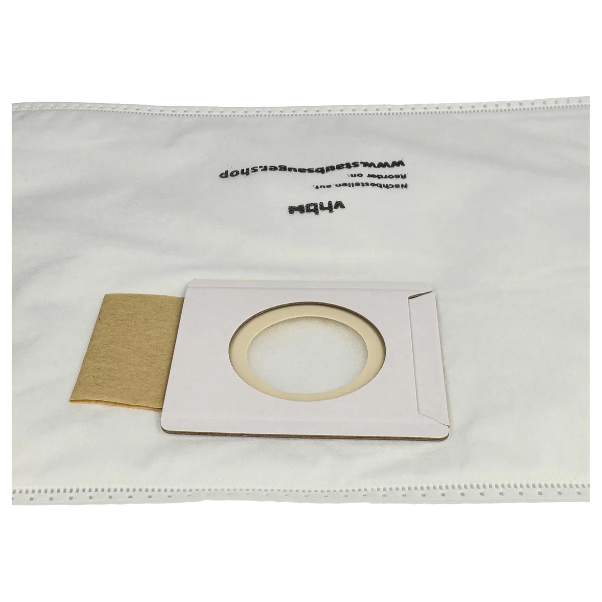 vhbw 10x bolsa reemplaza Makita 197903-8 para aspiradora - 36 cm x 28 cm blanco