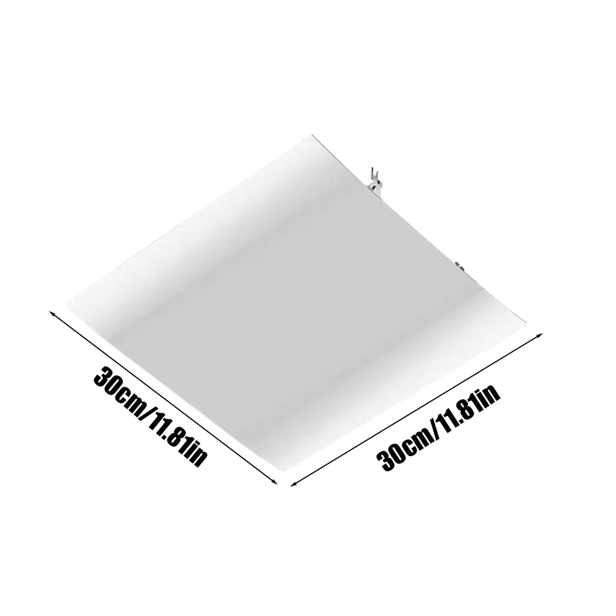 Desviador de Rejilla de Aire Acondicionado | Deflector Cuadrado para Conductos | Cubreregistro Regulable Difusor de Aire para Interior Exterior Hogar Oficina Sótano Ventana Techo