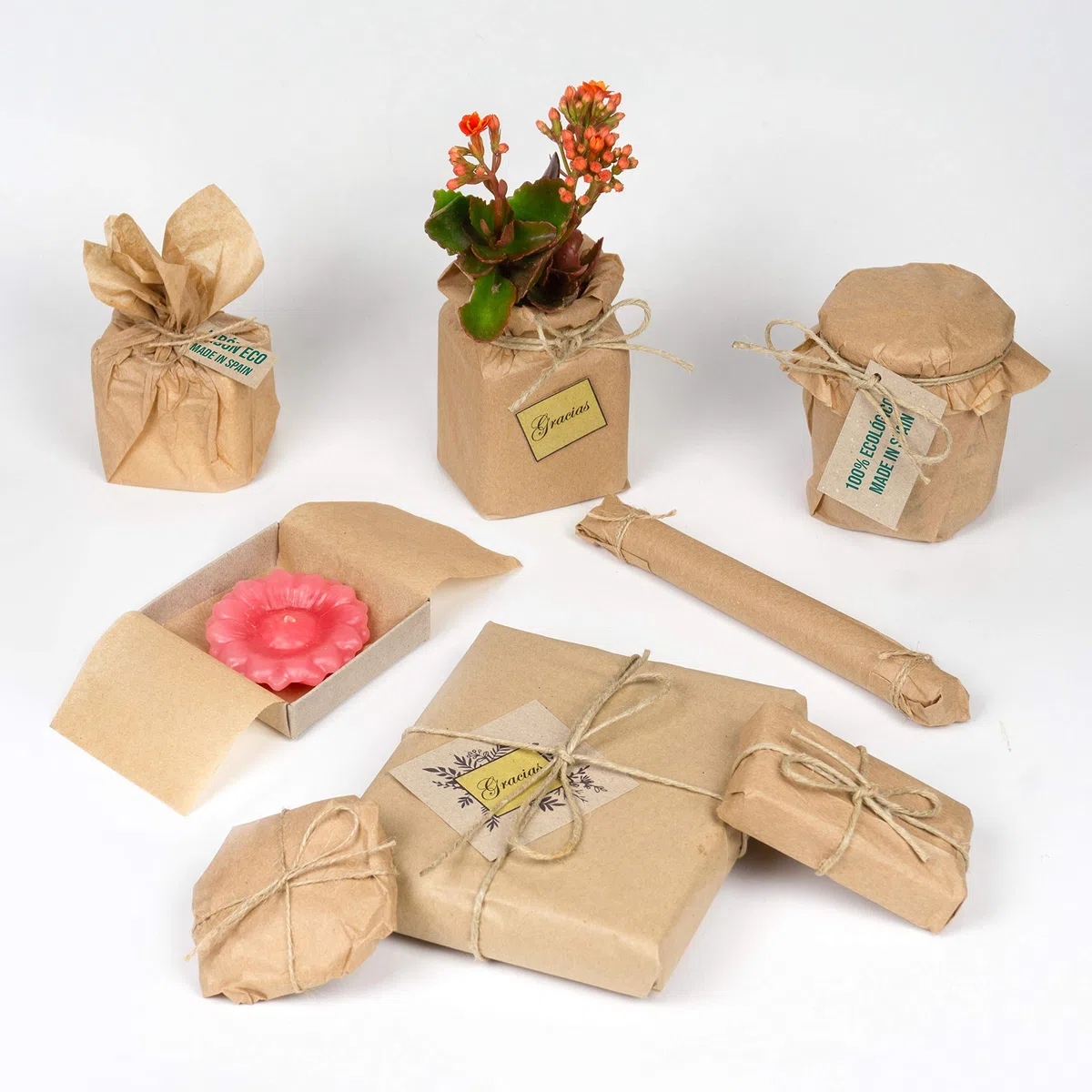 Papel seda kraft, papel fino para envolver, patrones de costura, marrón 100 hojas, 28x62 cm, 24 g/m²