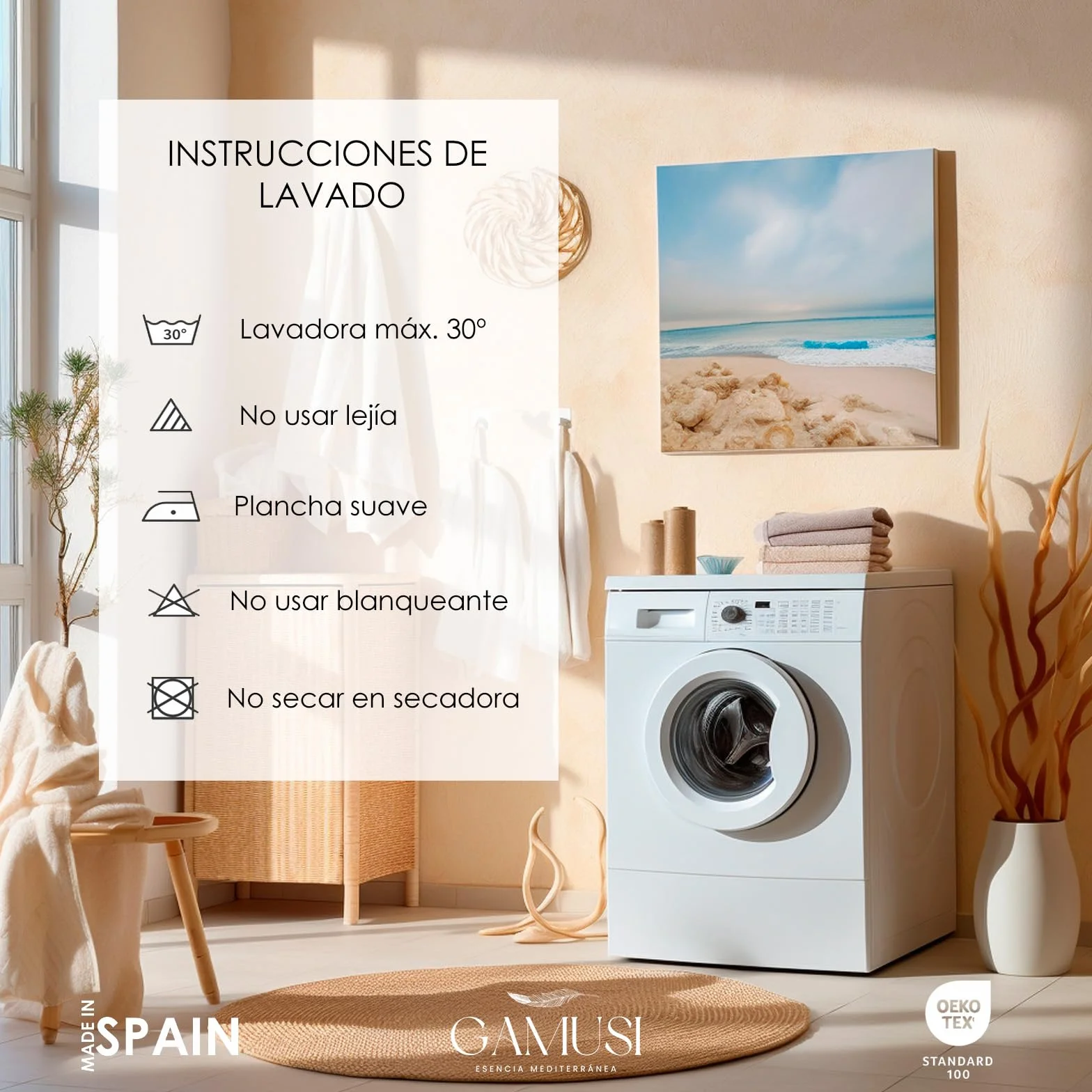 Cubre Canapes 105x190 / 200 cm Funda Somier Cama 105 cm - Color Blanco