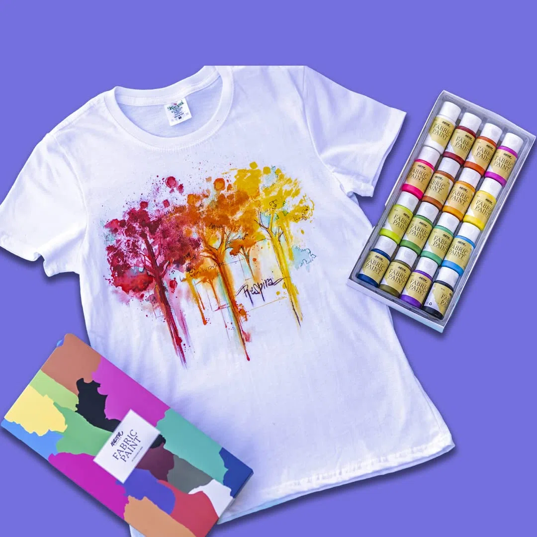 Nazca Colors Pintura Textil Permanente y Lavable Set 16 Colores x 30ml – Acrílicos para Tela y Cuero ideal para Pintar Ropa, Zapatillas, Camisetas, Vaqueros, Sneakers, Totebags