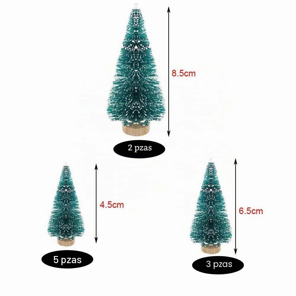 Adornos Navideños Mini: Figuritas de Navidad, Resina, Casa de Jardín, Hada, Paisaje Navideño, Arbol de Navidad, Papa Noel, Muñeco de Nieve, Alce, Carro, DIY, Ornamentos Mesa