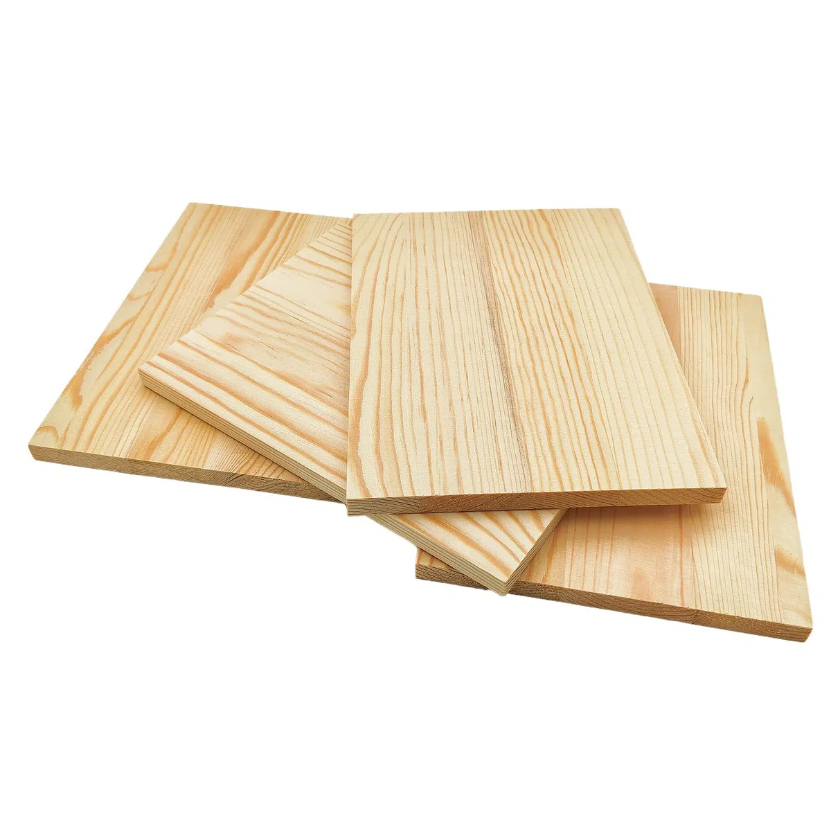4 tablas rectangulares de madera sin pintar para manualidades, 20 x 15 x 1 cm, en blanco, para tallar, pintar y quemar
