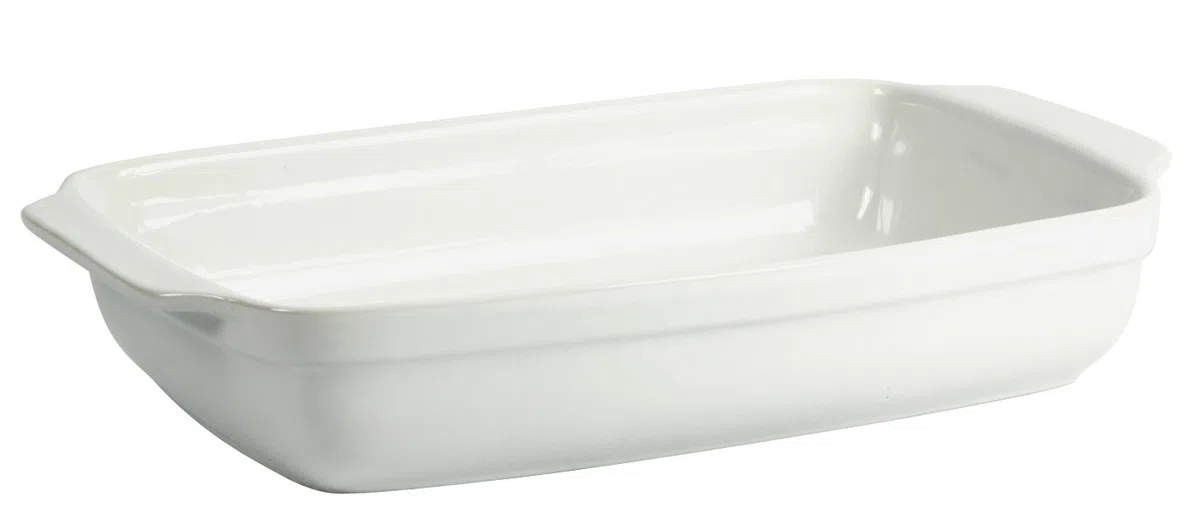 Crealys Seducción - Fuente Rectangular para Horno con Asas