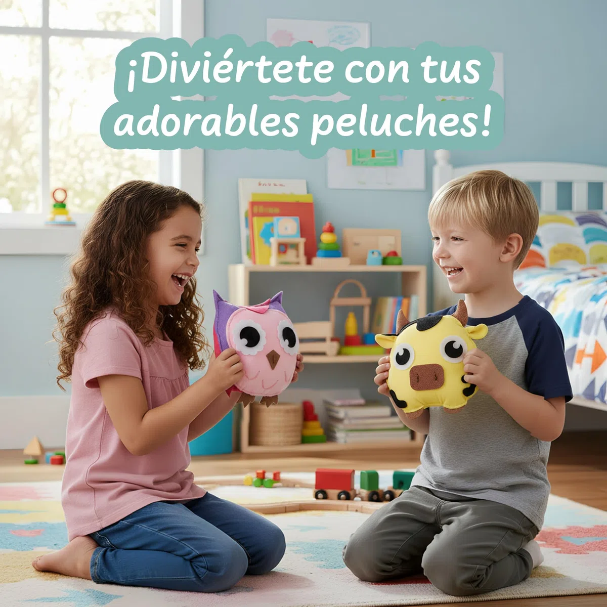Science4you Kit de Costura para Niños de 6+ Años - Crea tus Propios Peluches, Crea 3 Animales diferentes, Kit de Manualidades con Aguja Segura, Regalo de Juguete para Niños y Niñas de 6 7 8+ Años