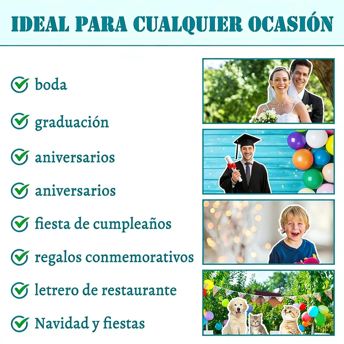 Figura de Cartón Personalizada Tamaño Real 1-7 pies | Silueta de Cartón Impermeable con Soporte, Póster Recortable como Regalo | para Boda, Cumpleaños, Graduación, Navidad y Halloween (150cm/5 Pieds)