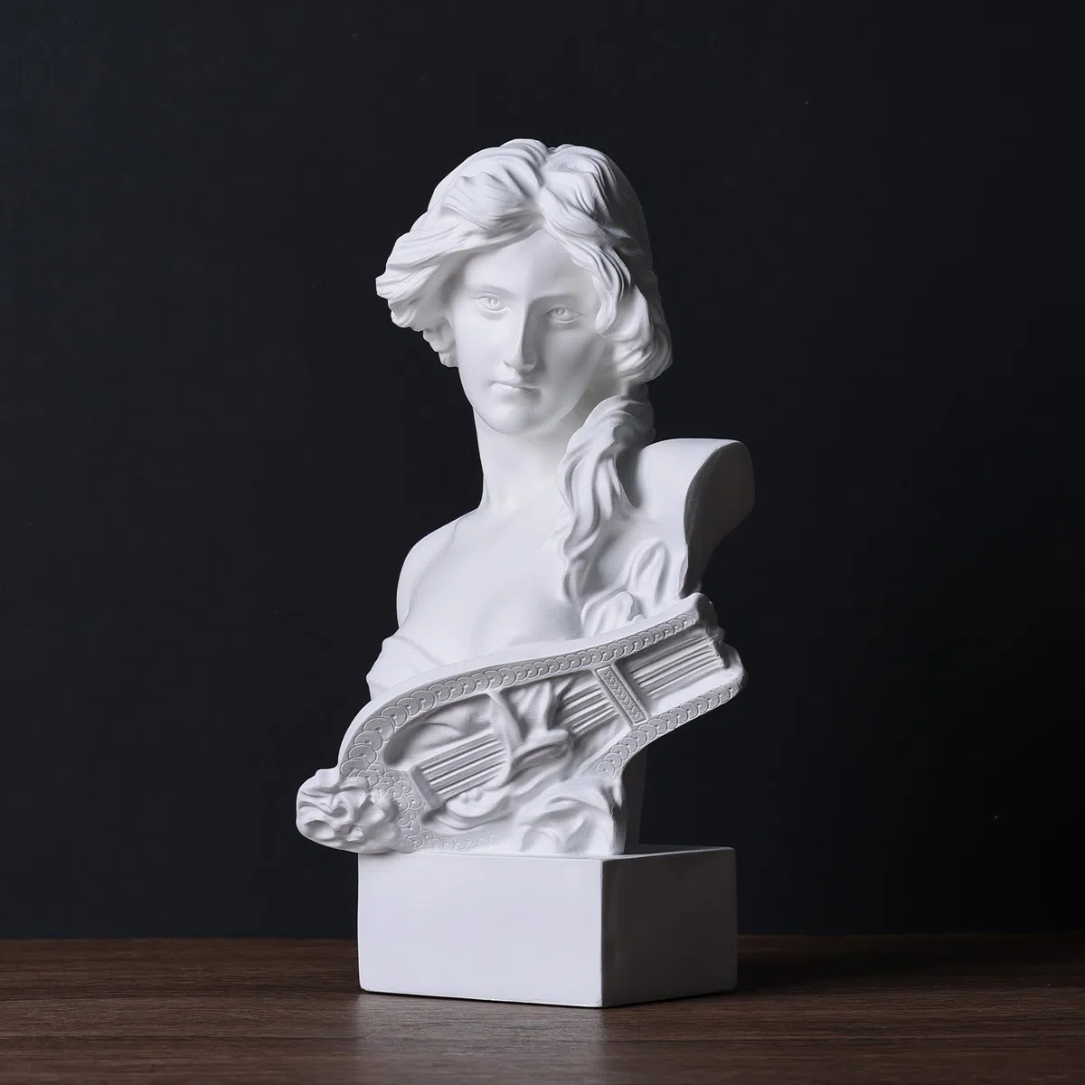 Figura decorativa de busto de mitología griega de 6 pulgadas, estatuas de Artemisa y figuras de diosa romana para práctica de bocetos, estatuas y esculturas estéticas