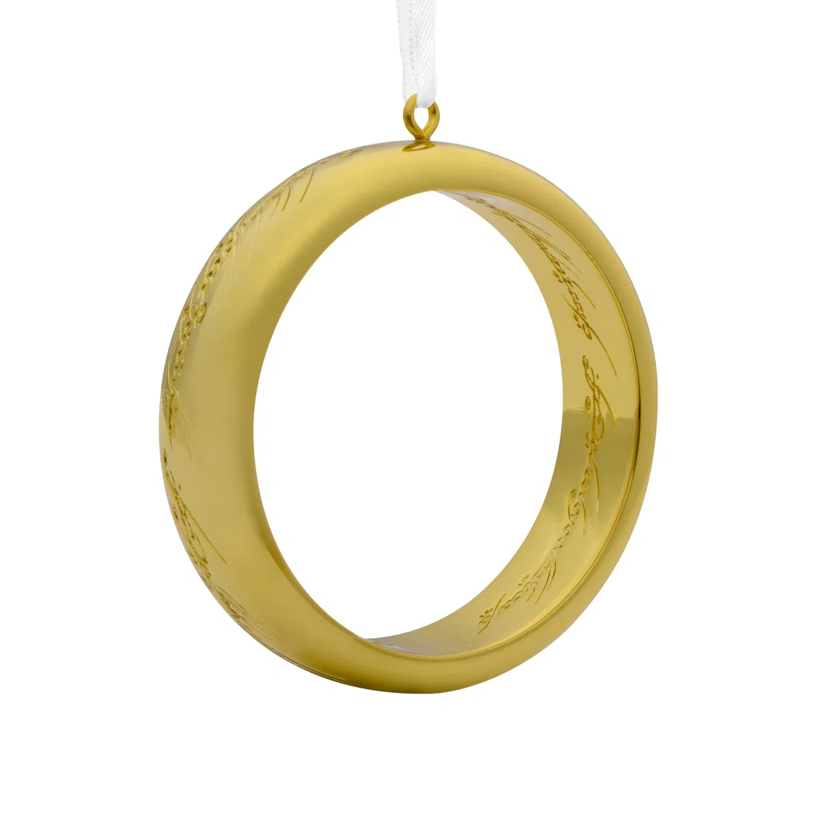 Hallmark El Señor de los Anillos Anillo Adorno de Navidad, Metal Premium