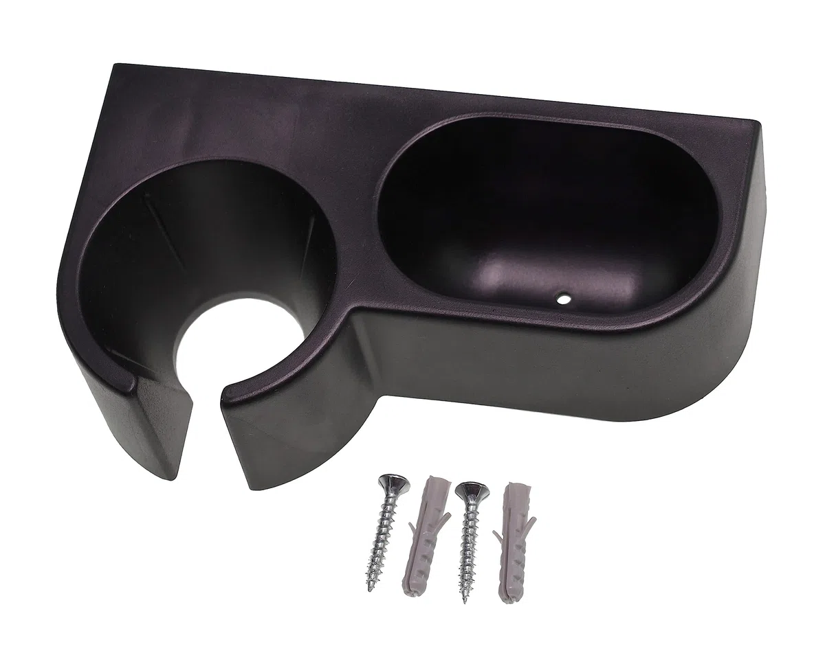 Soporte de pared negro compatible con/pieza de repuesto para batidora de varilla ESGE 7411