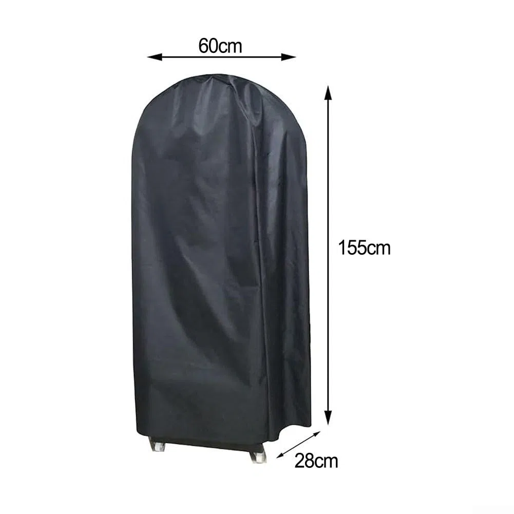 YJDOORPLAY Cubierta de ventilador de niebla de larga duración para uso en exteriores, tela Oxford 210D, impermeable y protección contra el polvo, 3 tamaños disponibles (60 x 28 x 155 cm, 70 x 30 x 160