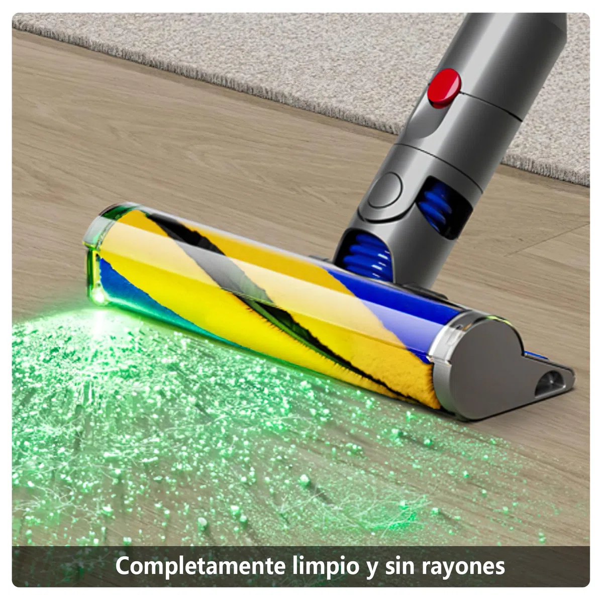 Yivy para Dyson V15/V15s Detect/Gen5/V12/V8 Slim – Cepillo de Rodillo Suave para Pisos, N.º 971634-01