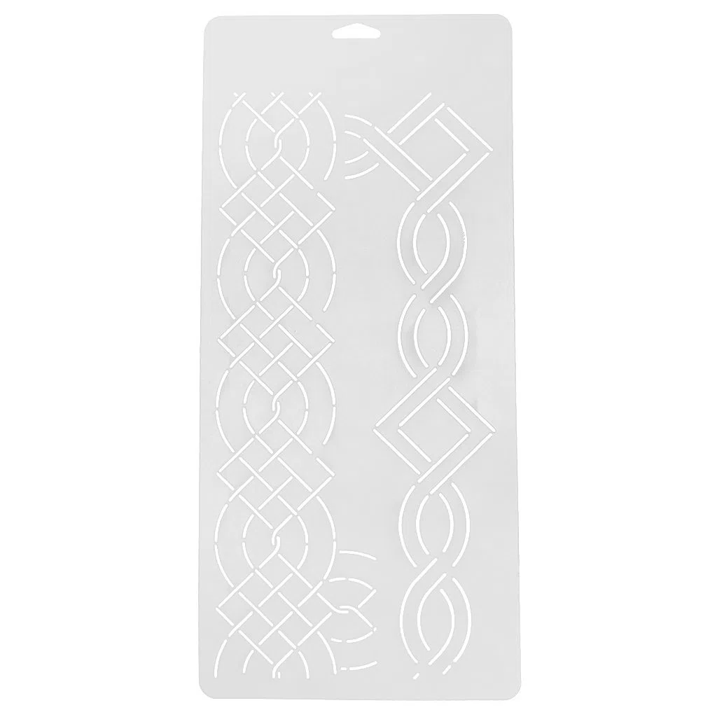 Milageto 2Pcs Retangle Plantilla de Acolchado de Plantilla de Plástico Herramienta de de Patchwork DIY