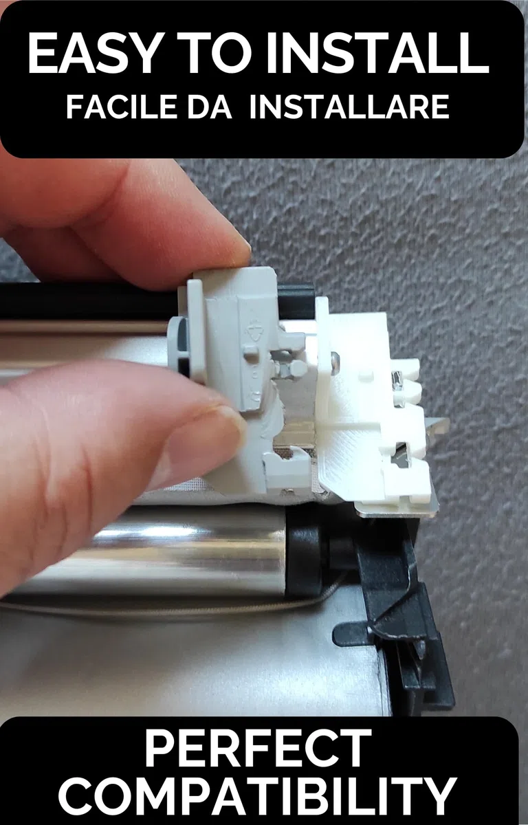 Tapones de recambio para rieles de cortina Velux, compatibles con modelos DKL-S, DKL-SWL, DG-S y DJ-S P.N. 948595 recambio guías para cortinas Velux