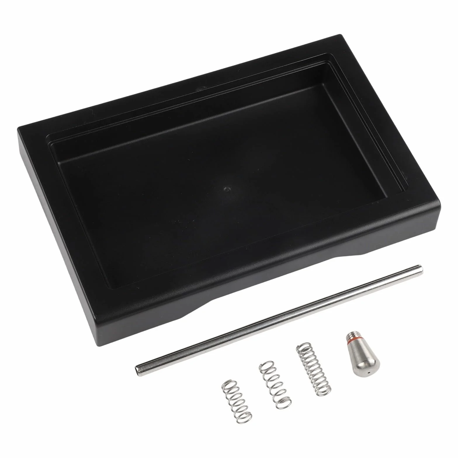 Gaggia Classic Pro Kit de bandeja de goteo perfil bajo RI9380 RI9480 RI9403 con resortes OPV 6/9/12 bar y tubo drenaje 6 piezas