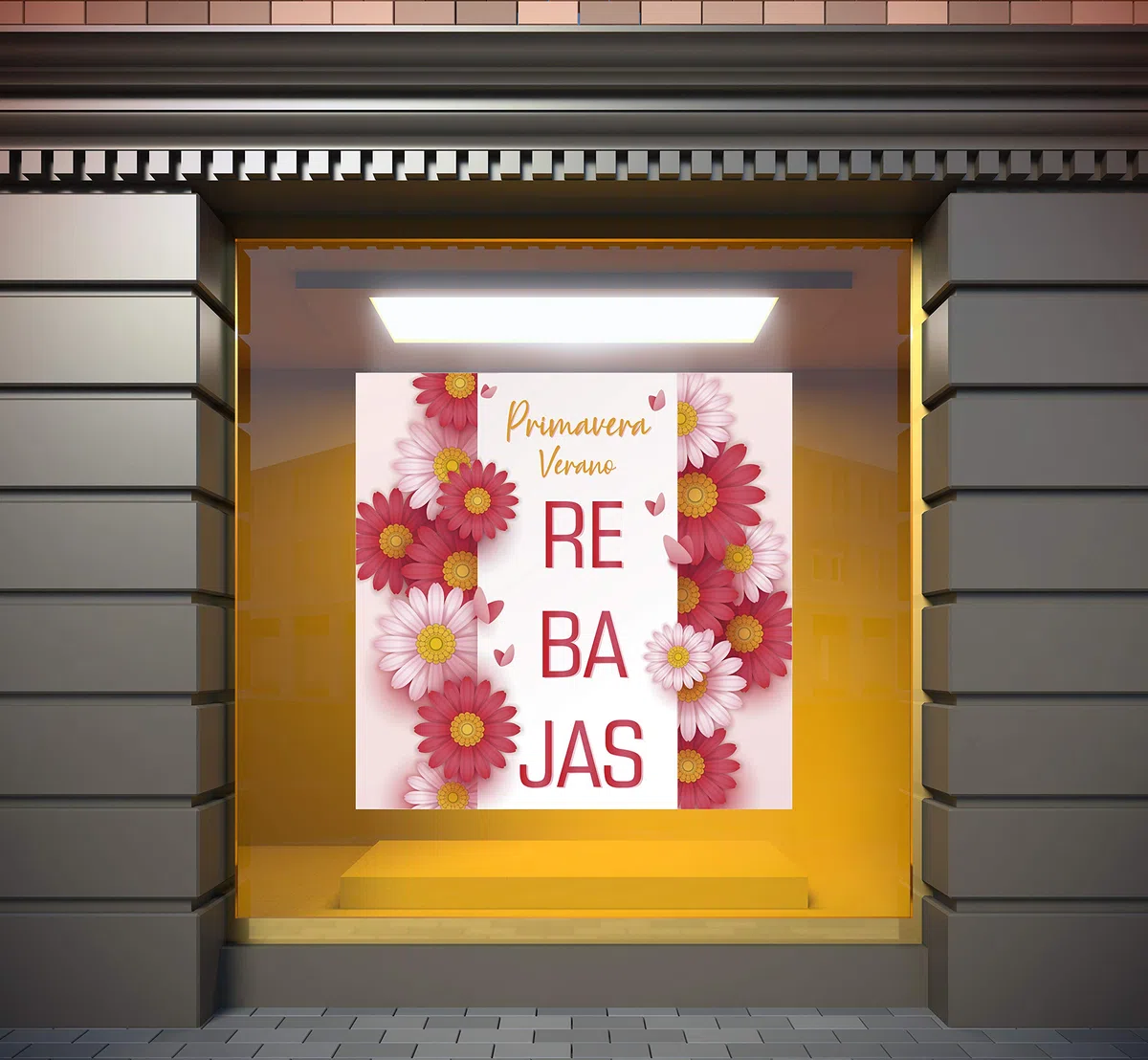 Vinilo adhesivo transparente en efecto Espejo Rebajas Primavera Verano | 100 x 100 cm | Vinilo Económico y Original | Vinilo fondeado de blanco