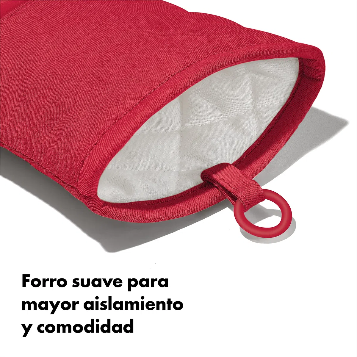 OXO Good Grips, Guante de Horno de Silicona, Rojo