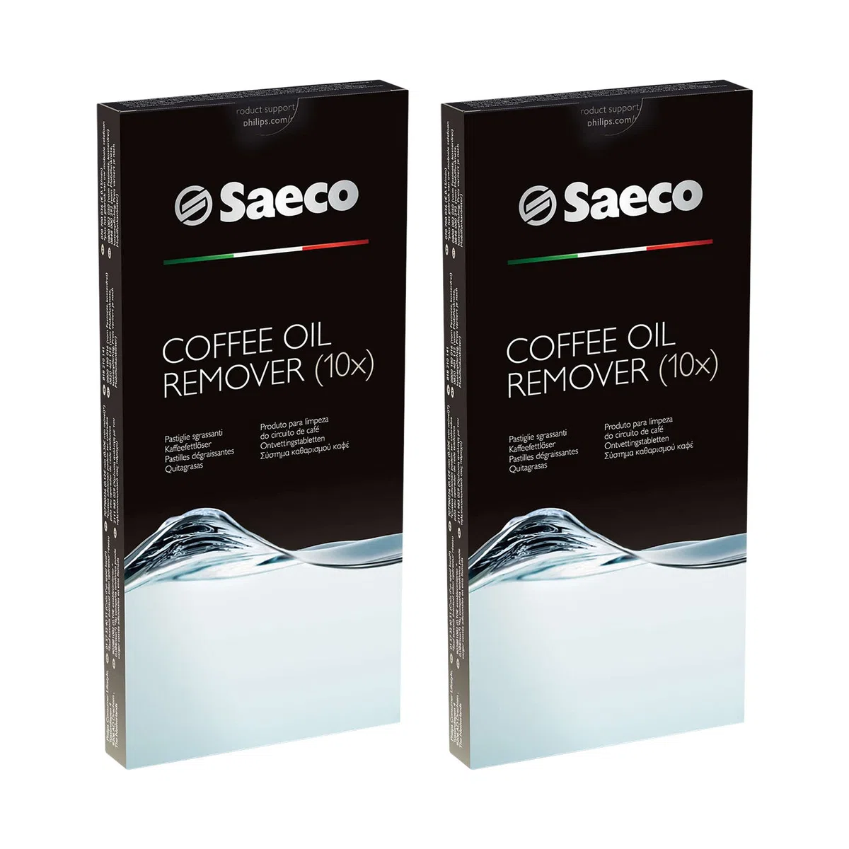 Philips 2 x 10 tabletas / Saeco RI9125 Kaffeefettloser Coffee Clean de Saeco