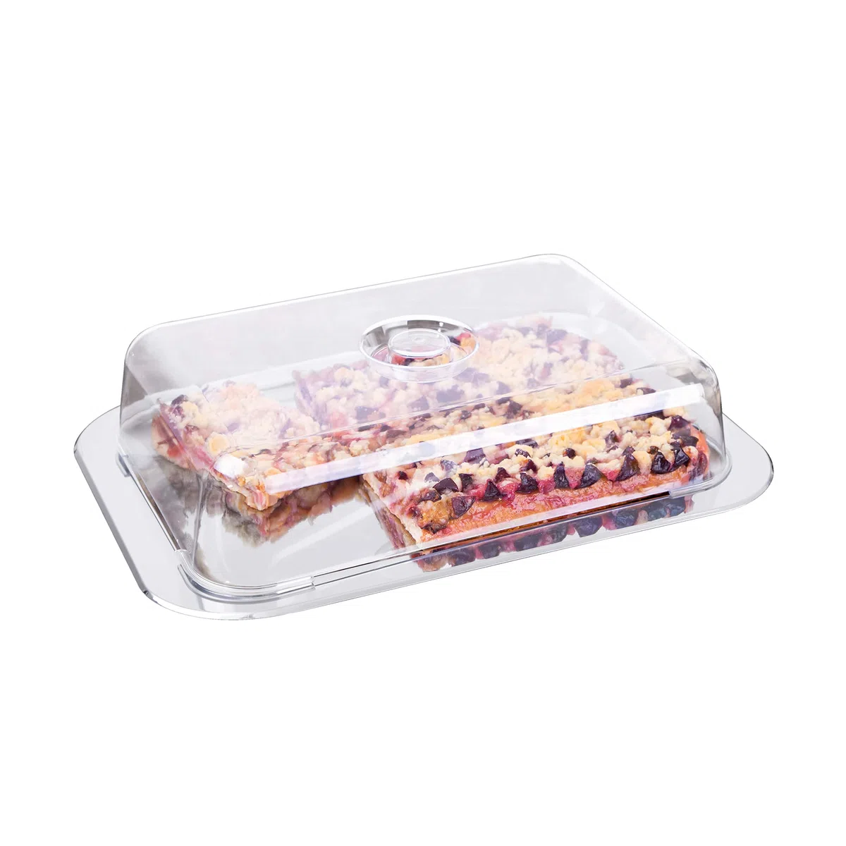 CHG 18623FR-07 - Bandeja de aperitivos con tapa, metal, (42 x 31 x 8,5 cm)
