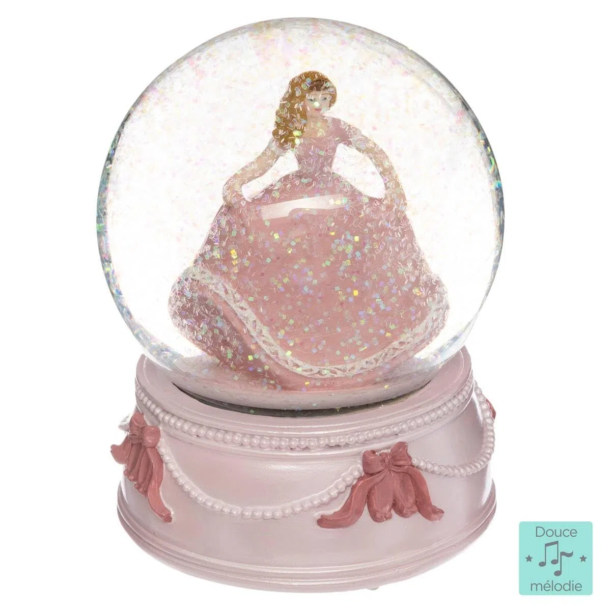 Atmosphera - Bola de Nieve Musical «Princesse» - H 13 cm