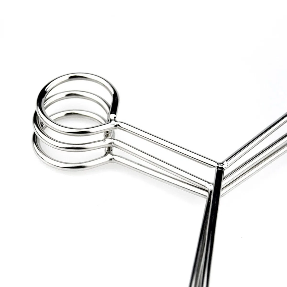 10 perchas de seguridad de acero inoxidable para ropa, de metal, antirrobo, para trajes, estilo hotel, con cierre de anillo cerrado