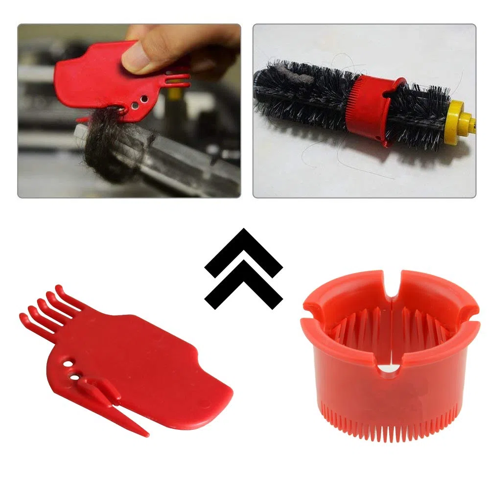 MIRTUX Kit de Recambios Compatible con Roomba serie 600 - Repuestos para Roomba 610, 615, 620, 630, 635, 650, 660, 680, 690, 695... (Todos los modelos) - Pack de Rodillos, Filtros, Cepillos Laterales
