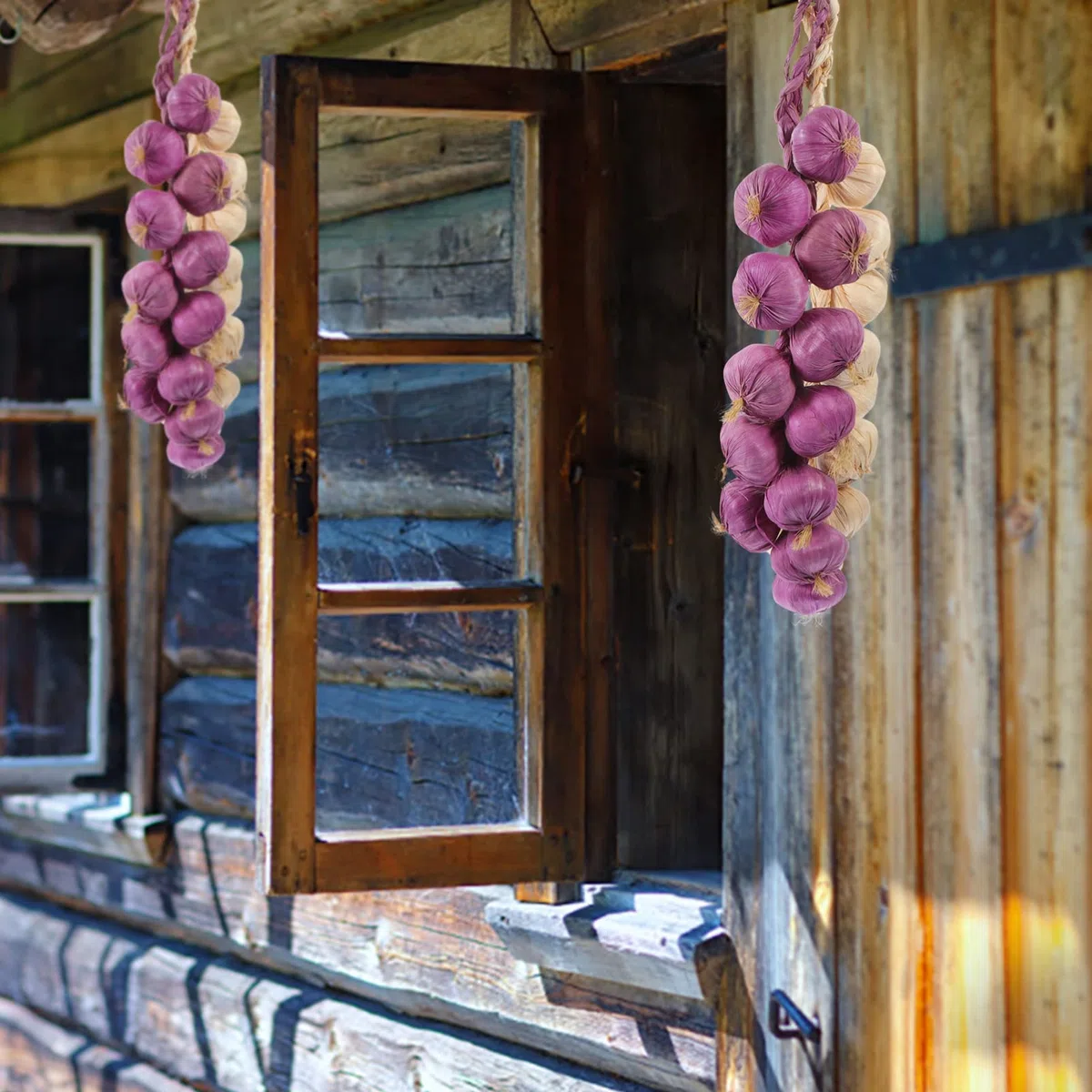 Ciieeo 2piezas Cadenas De Artificiales Colgantes para Decoración De Cocina y Fotografía De Imitación De y para Rural y Hogar