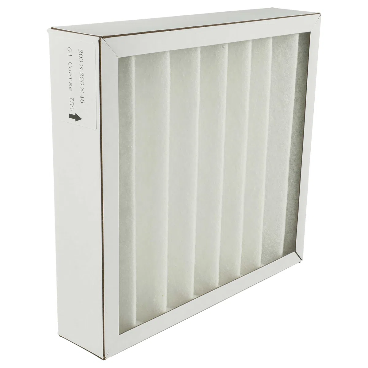 vhbw Filtro de aire G4 reemplaza Pluggit ADFG4F7-160 para ventilador, unidad de ventilación - Blanco
