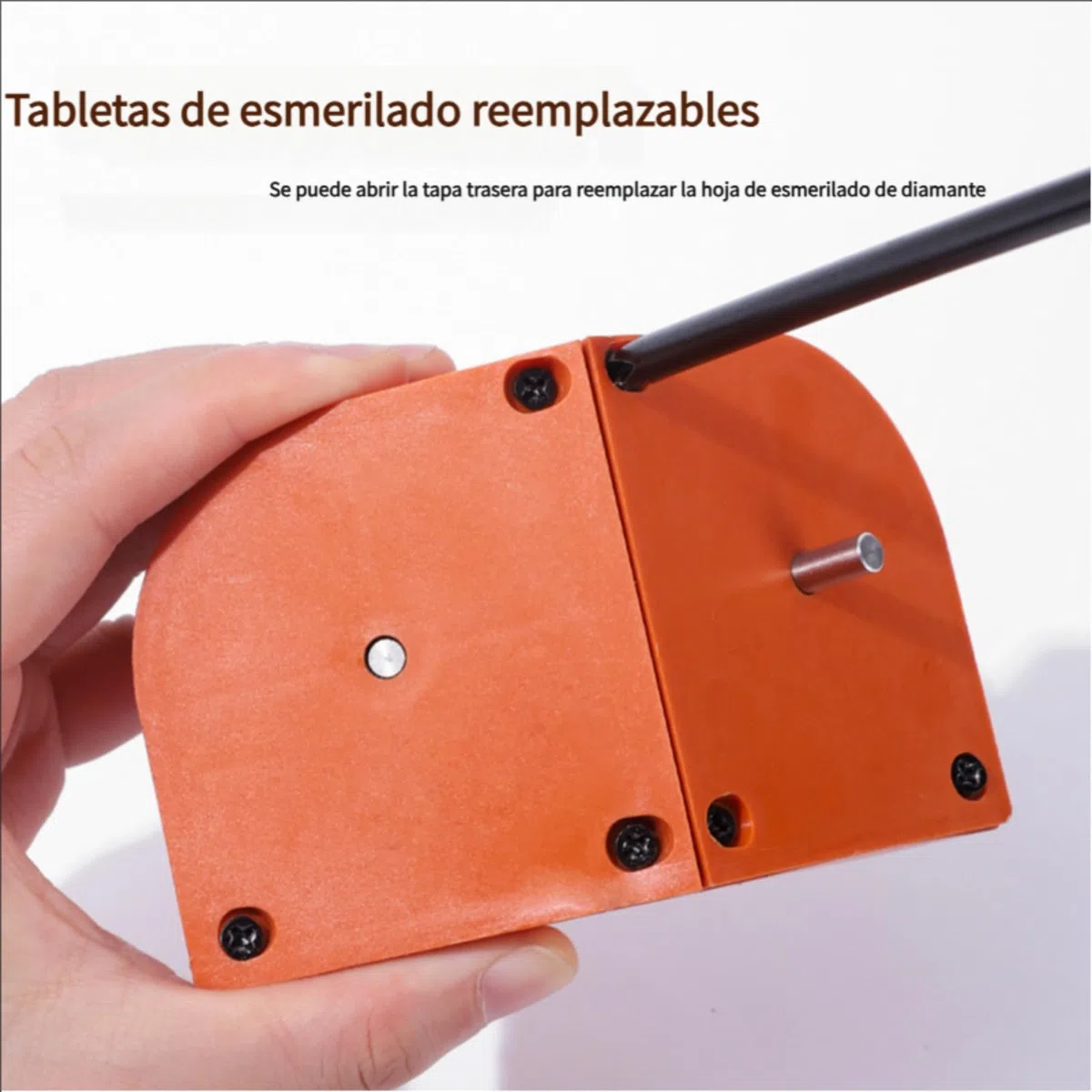 Afilador de Brocas Multiusos, Afilador Brocas Profesional Afilador Cuchillos para Taladro Eléctrico, Afilador de Brocas Portátil para Todas Las Brocas, Afilador Multifunción