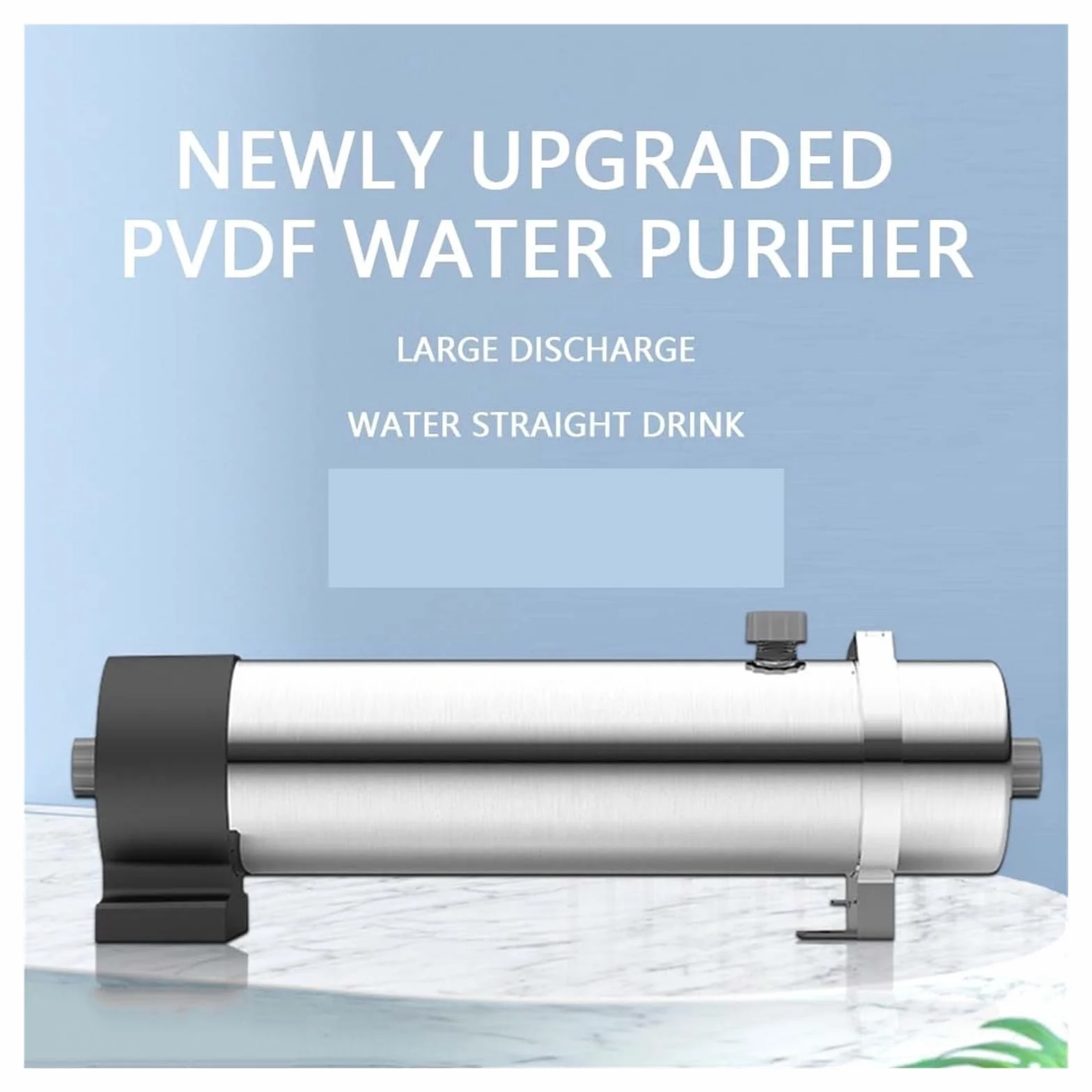 Filtros de Agua para Grifo, De filtración de agua for el hogar, purificador de agua de cocina, ultrafiltración de acero inoxidable PVDF(UF-02)
