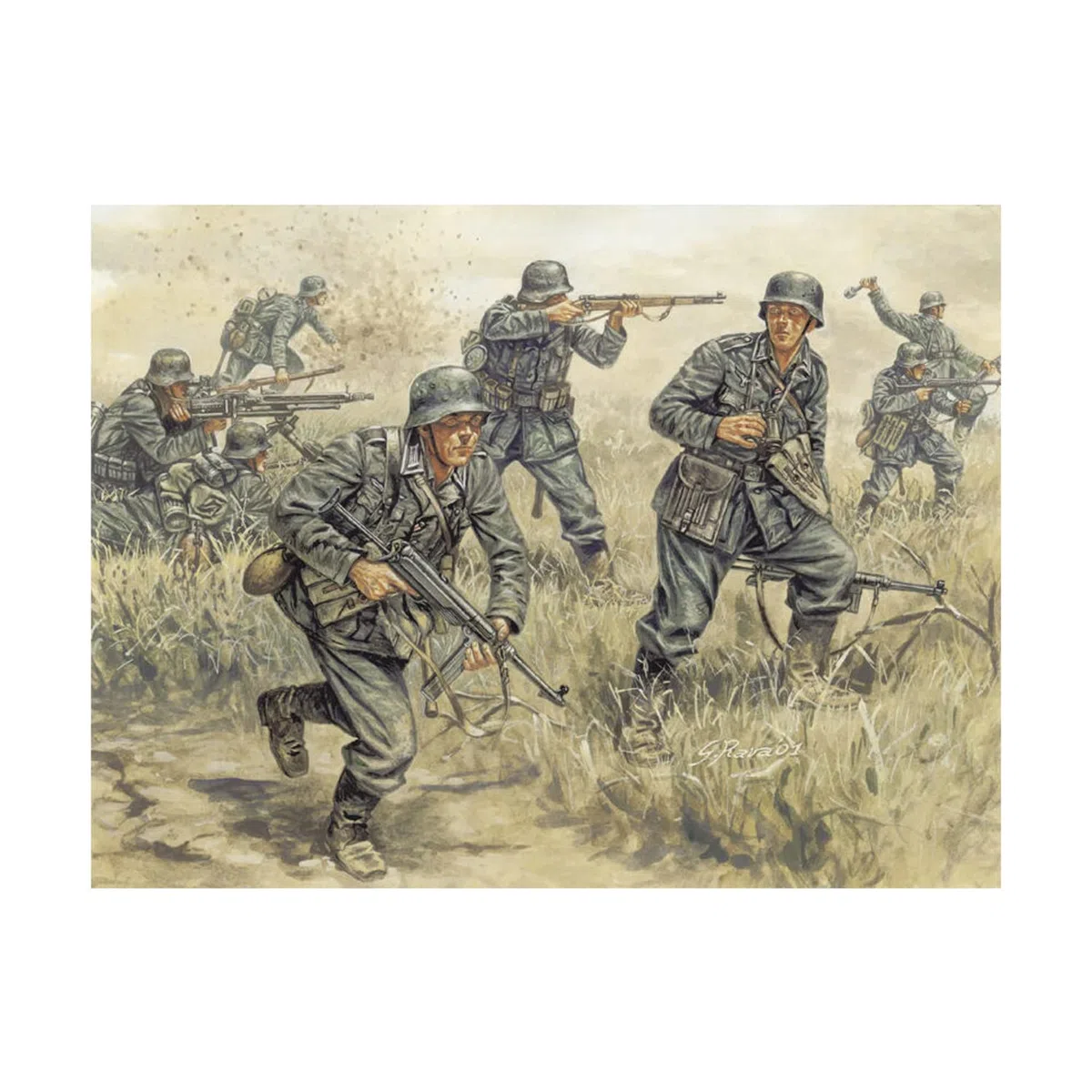 Italeri 6033S - Infantería Alemana Segundo La Primera Guerra Mundial