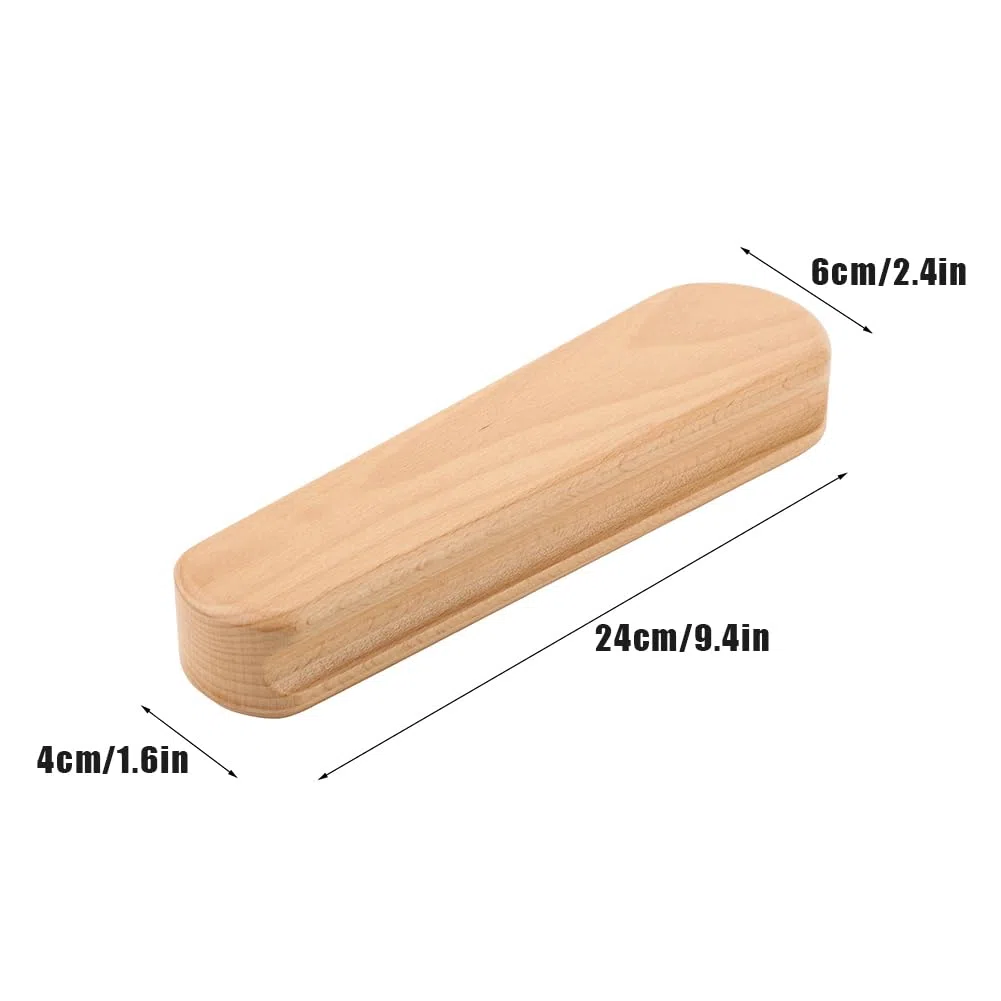 Joyzan Clapper de Sastre, Edredones Madera Dura para Planchar Beech Tailor Quilters Pressing Flattening Tool Bordado Quilting Acolchado Sastre Multifunción Herramienta Bloque Clappers Colocar Pliegues
